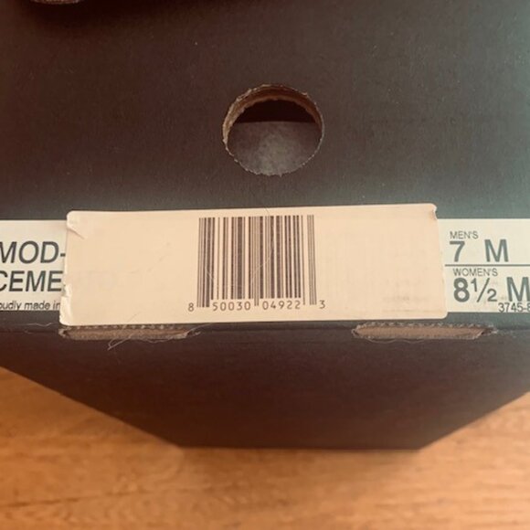 NEW Woobies Cemento Mod-1 Shoes Unisex Men's 7M Women's 8 1/2M Slip Resistant - Picture 7 of 7